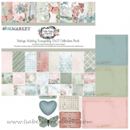 49 and Market-Vintage Artristry Tranquility 12x12 Collection pack